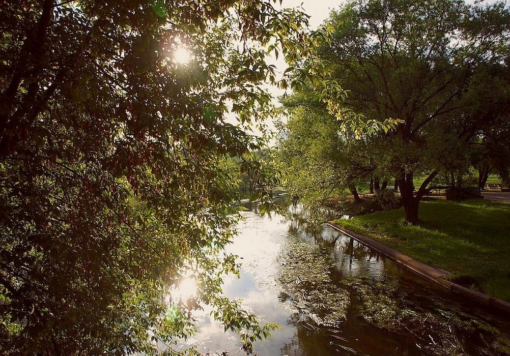 Der Morgen auf dem Yauza (2)