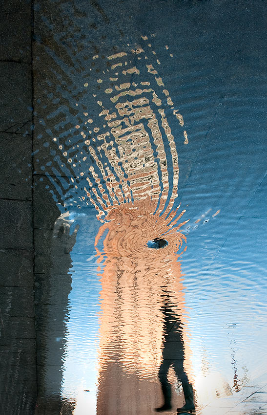 Funnel. (Überschwemmungen in Venedig)