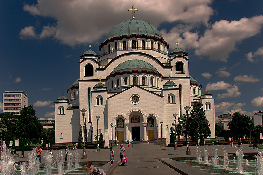 Temple of Saint Sava in Belgrad