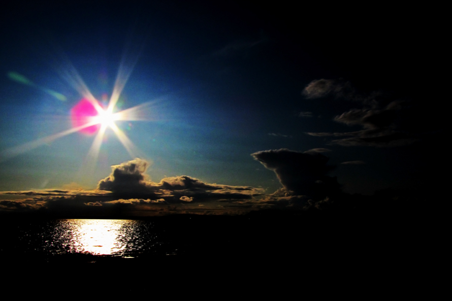 Aufräumen mit der Dunkelheit, schläfrig ..