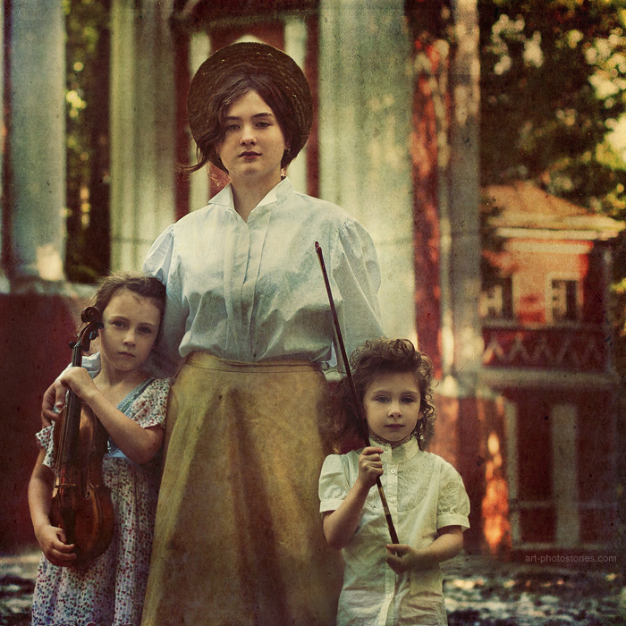 Provincial Kinder. Musikunterricht.