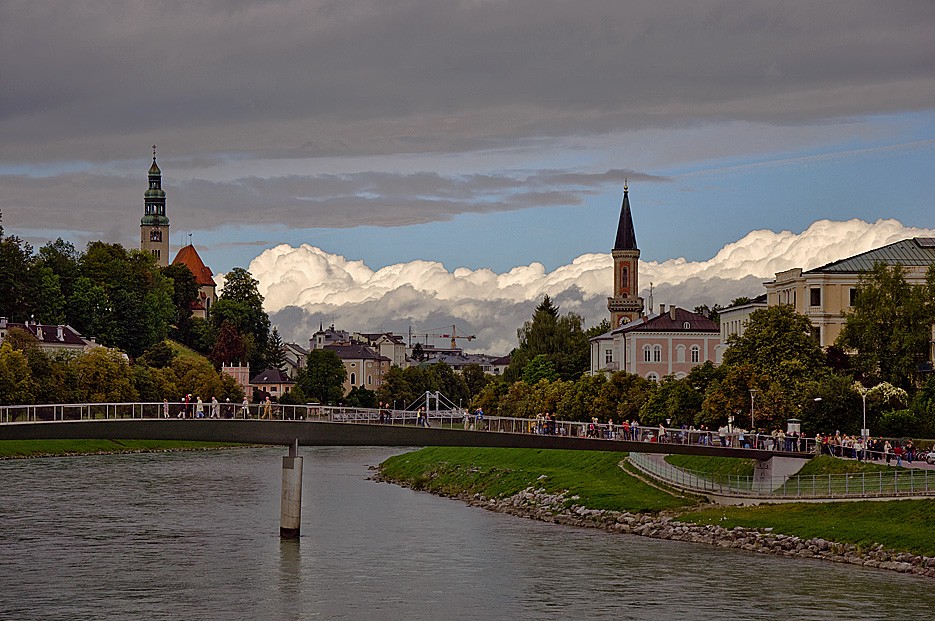 Der Beginn des Herbstes in Salzburg