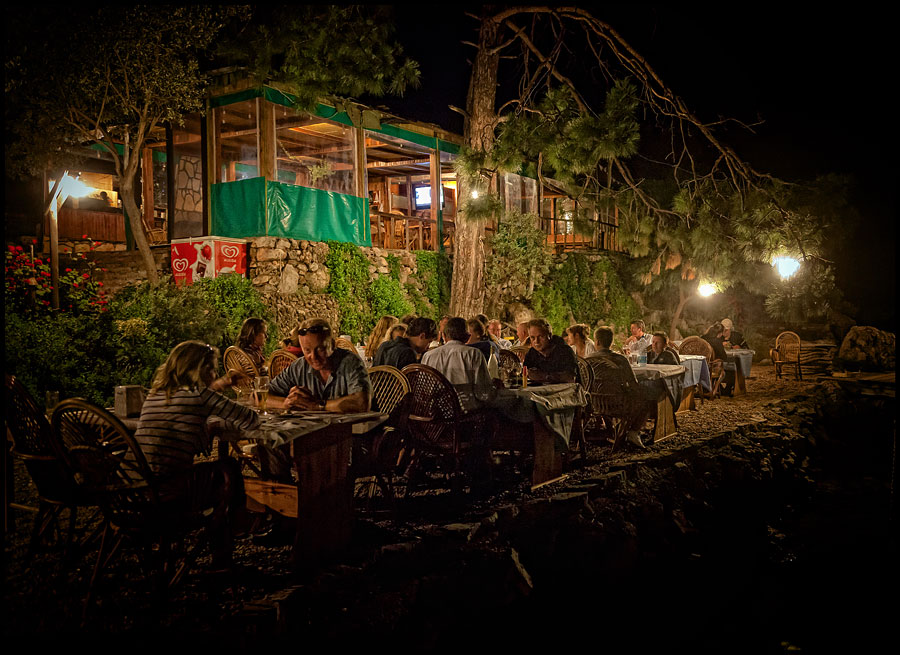 Evening Freizeit Bootsfahrer