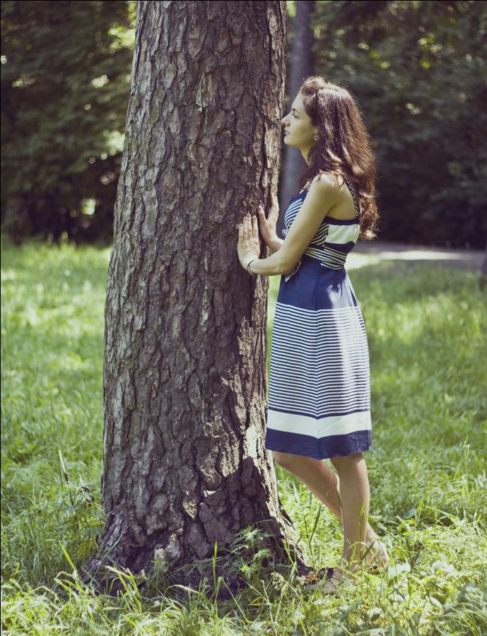 Beim Nachdenken über das Meer