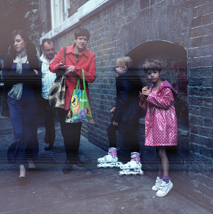 Mädchen mit einem Blick ...