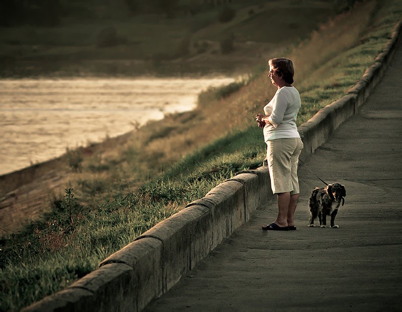 Meeting Sonnenuntergang