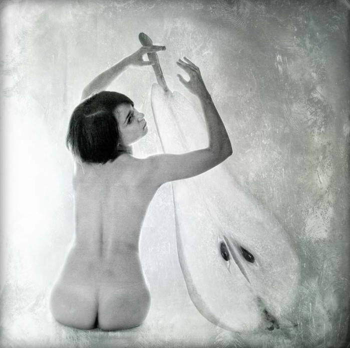 Stillleben mit Birnen -2