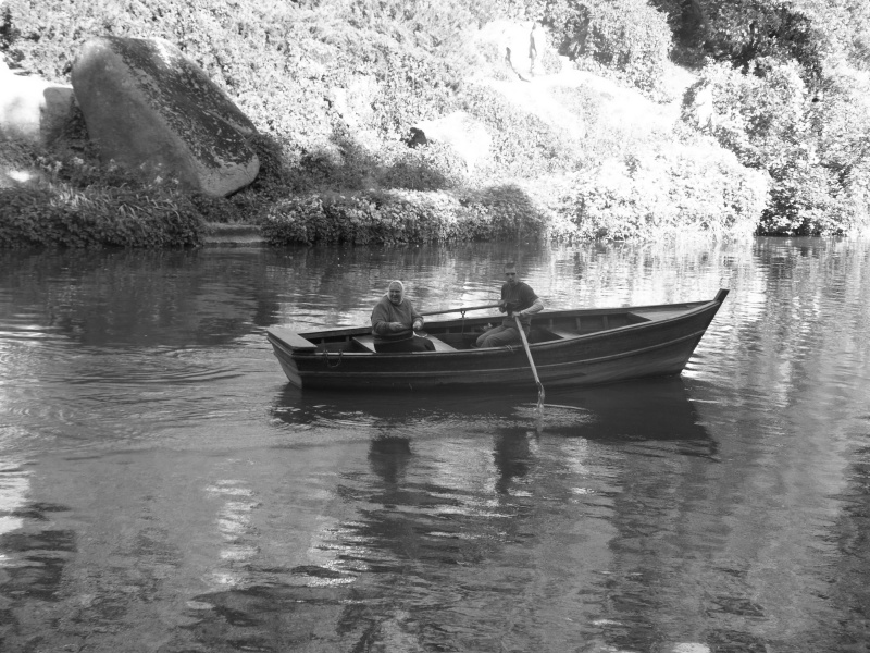 Enkel und Großmutter