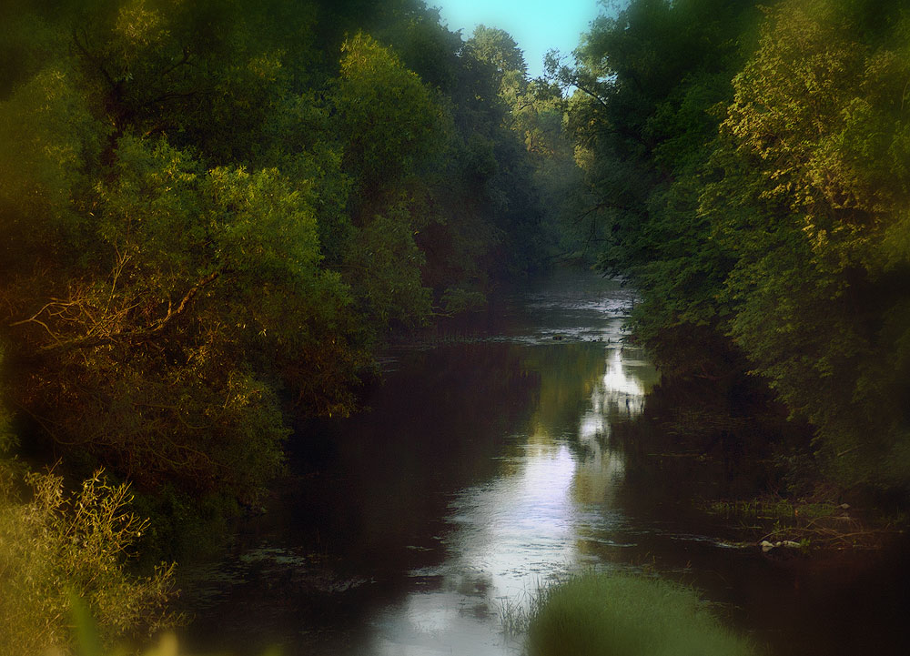 Wo der Fluss fließt ...