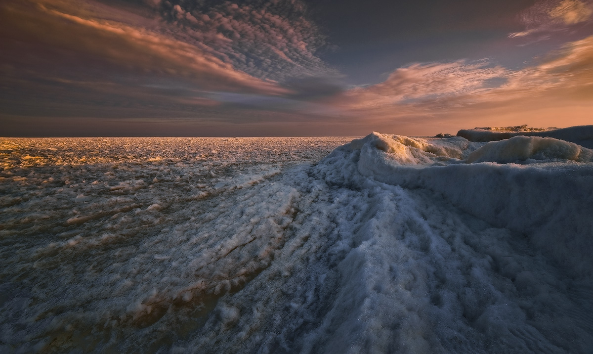 In den letzten Strahlen der Tag, der vergeht