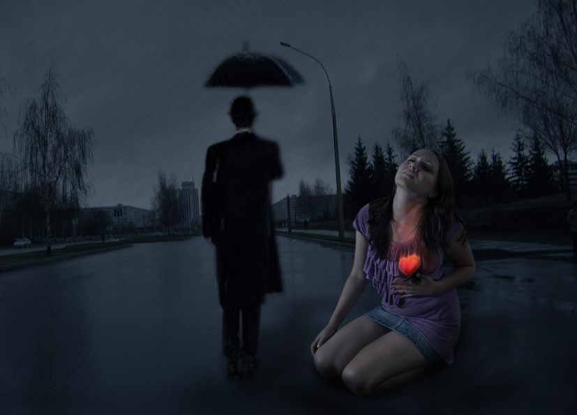 Nicht in mir löschen die Liebe