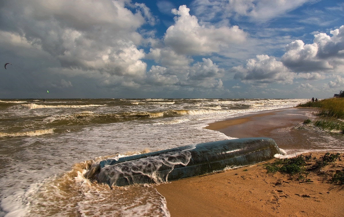 Das Meer ist wieder Sorgen ...