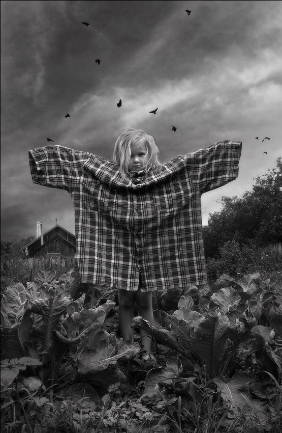 Heute bin ich erschrocken Garten ...