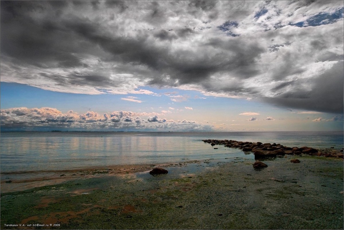 Über die Ostsee Golf von Finnland-2 ... Poratsveteniya auf hoher See können