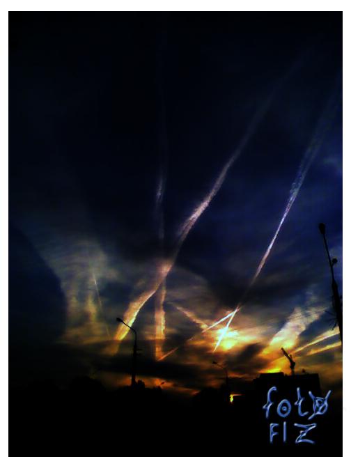 Der Himmel über dem Minsk ...