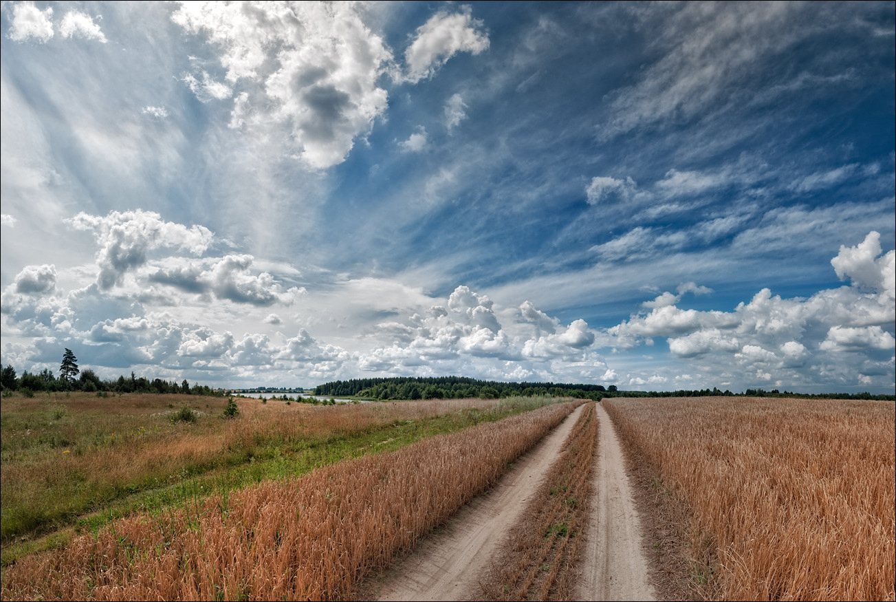 Straße ohne Anfang und Ende ...