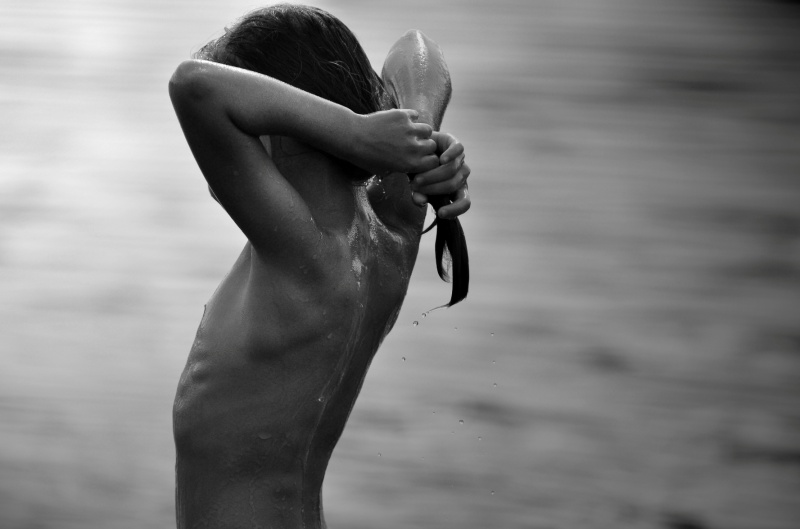 "I'm not a girl, not yet a woman.."