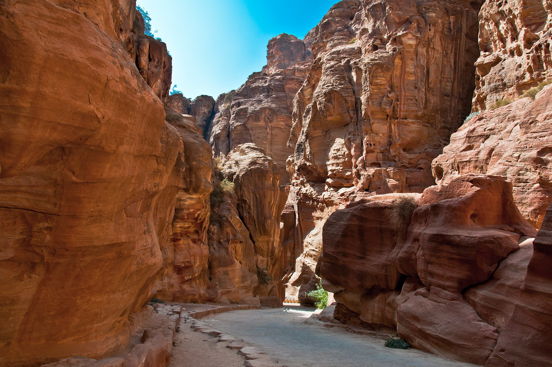 Wandern in Petra