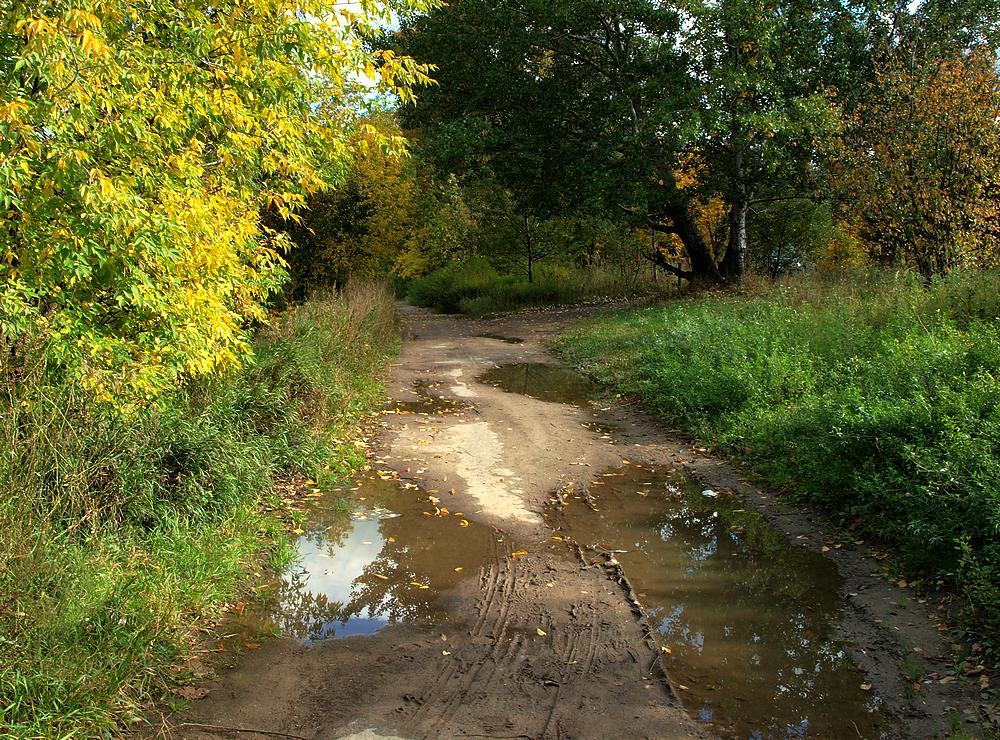 Regen hatte aufgehört ...