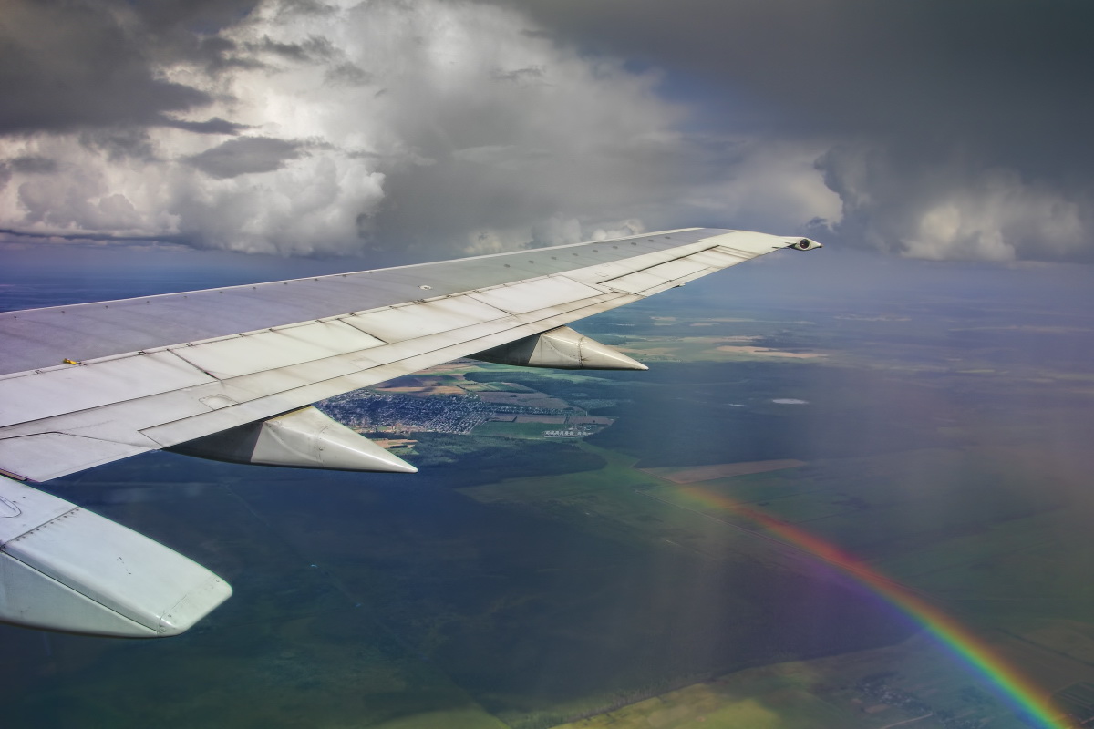 Über dem Regenbogen