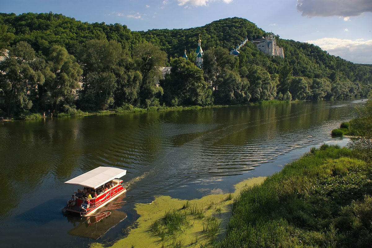 Entlang der Ufer des Donez