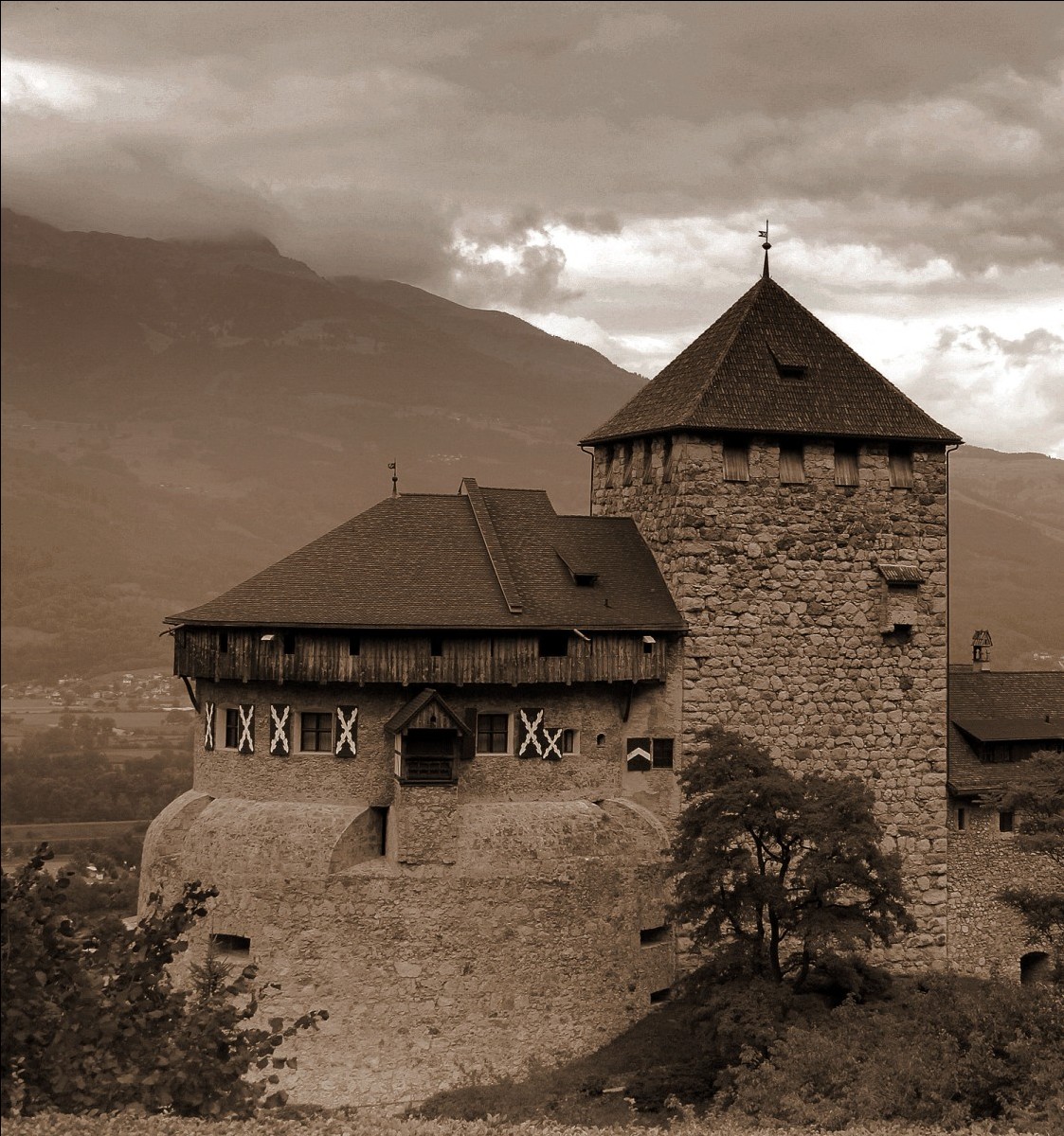 Die Prinzen Wohnung.