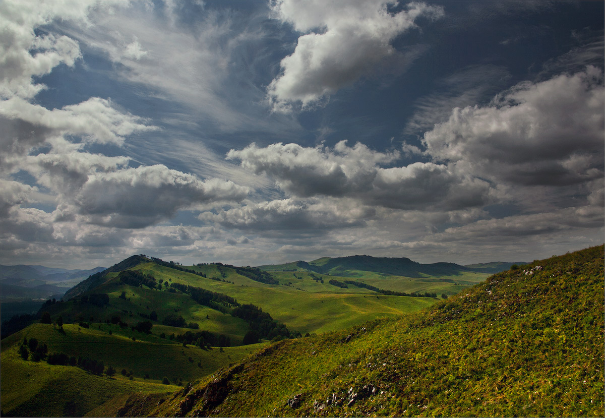 Dort, in den Wolken ...