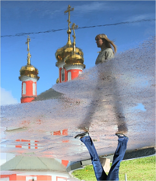 Sie schwamm und schwamm ... ...