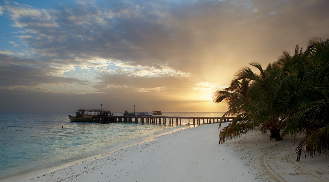 Malediven Morgen ein neuer Tag ...