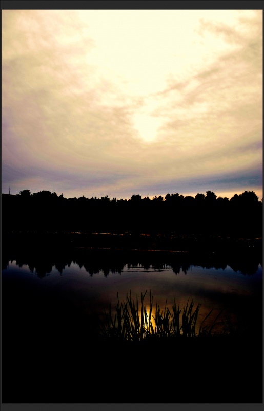 Scrambled Sonnenuntergang