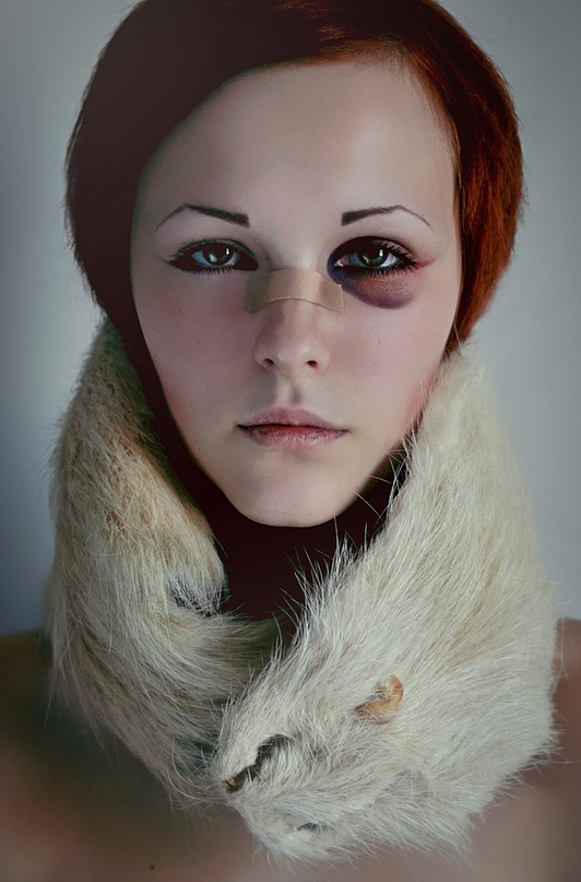 Elizabeth Simon und Nutria