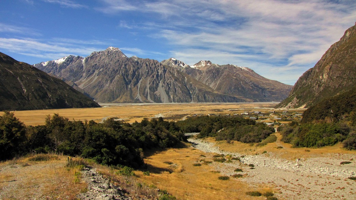 Berglandschaft New Zealand
