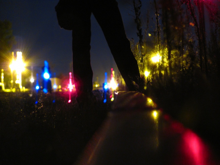 Die Straße bei Nacht