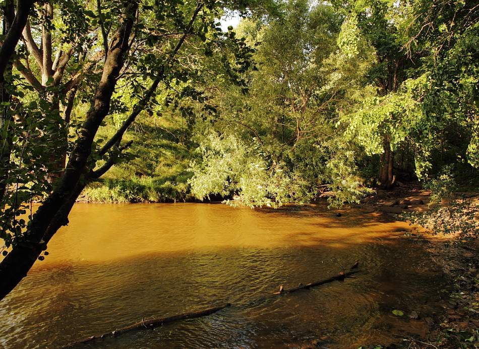 An der Grenze zwischen Licht und Schatten