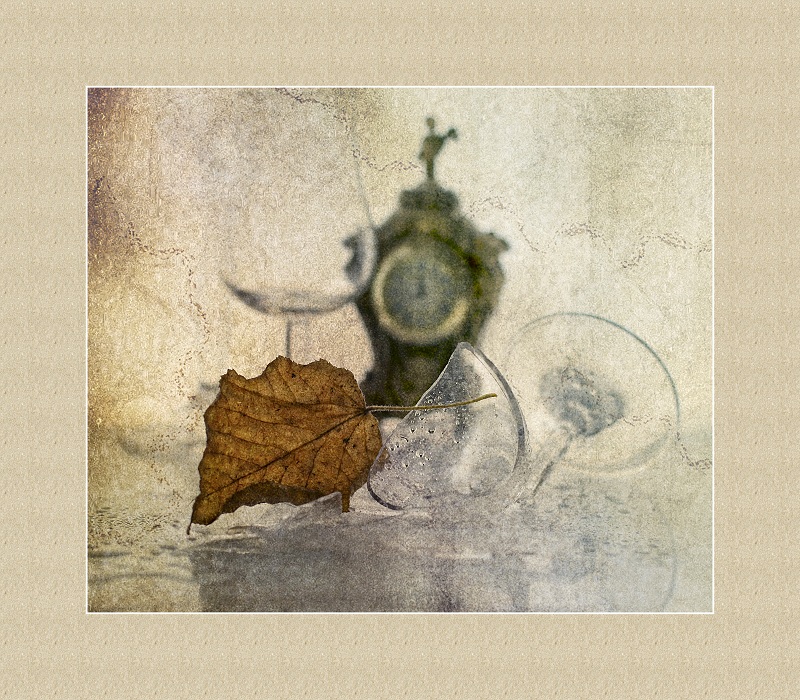 vergessen Traurigkeit des Herbstes