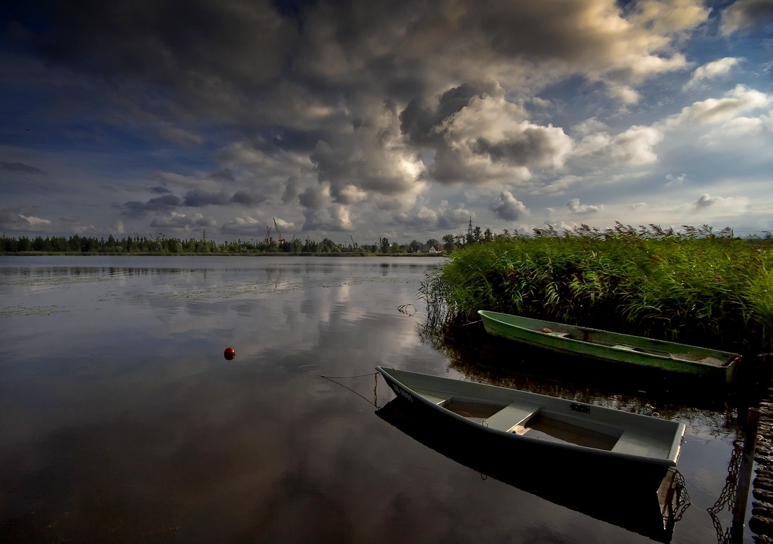 idyllischen Park (2)