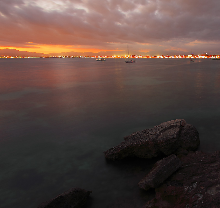 Die Lichter in den Abend