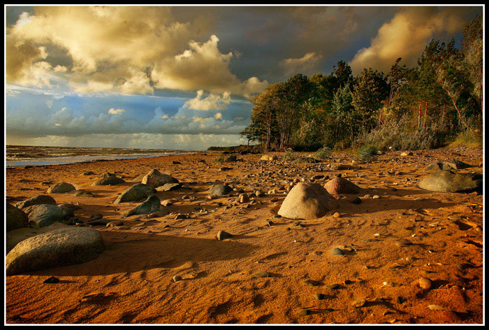 Sunset nach dem Sturm ....