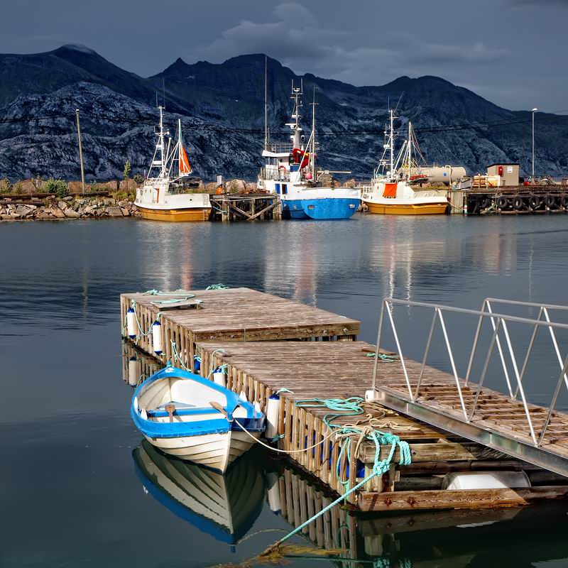 Stillleben mit einem Boot