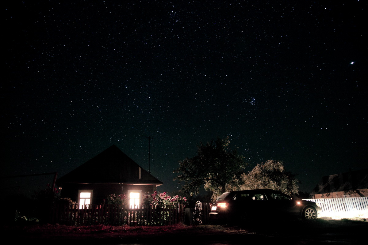 odnazhy in the village ...