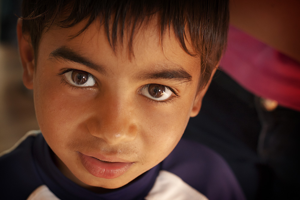 Diese Kinder die Augen ....