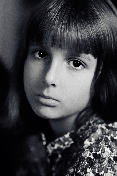 Portrait einer Tochter.