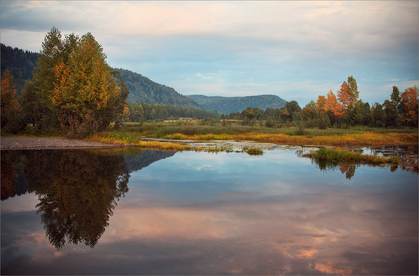 Die sanften Farben der Stille