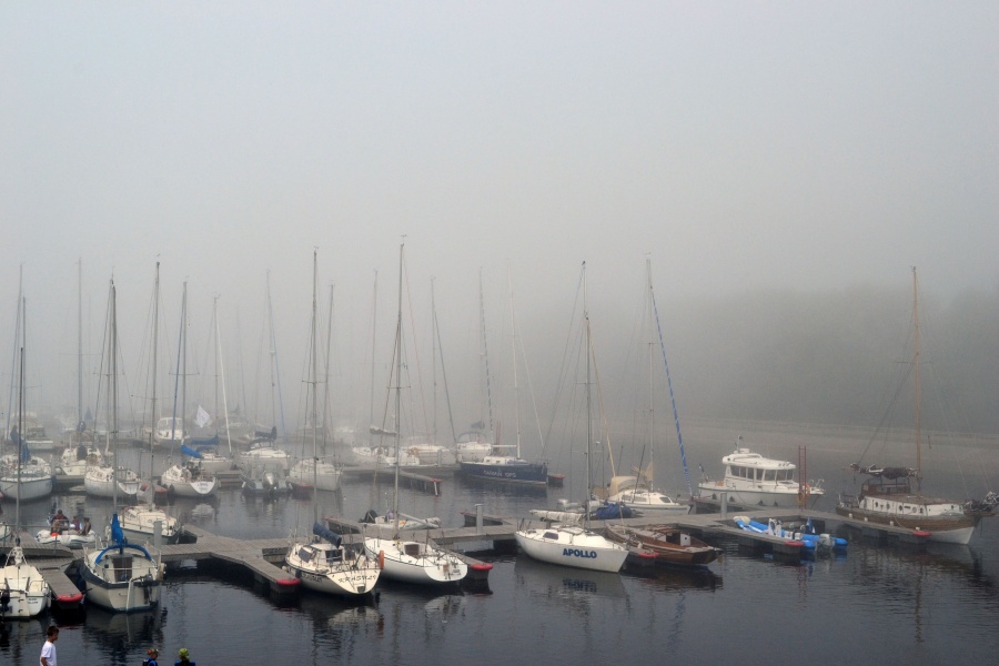 no motion in nonstatic fog