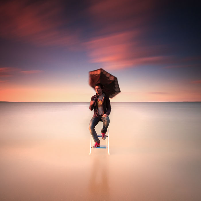 Warten auf Regen: -))) 170 Sekunden, versuchte ich nicht zu bewegen) Shutkofoto)