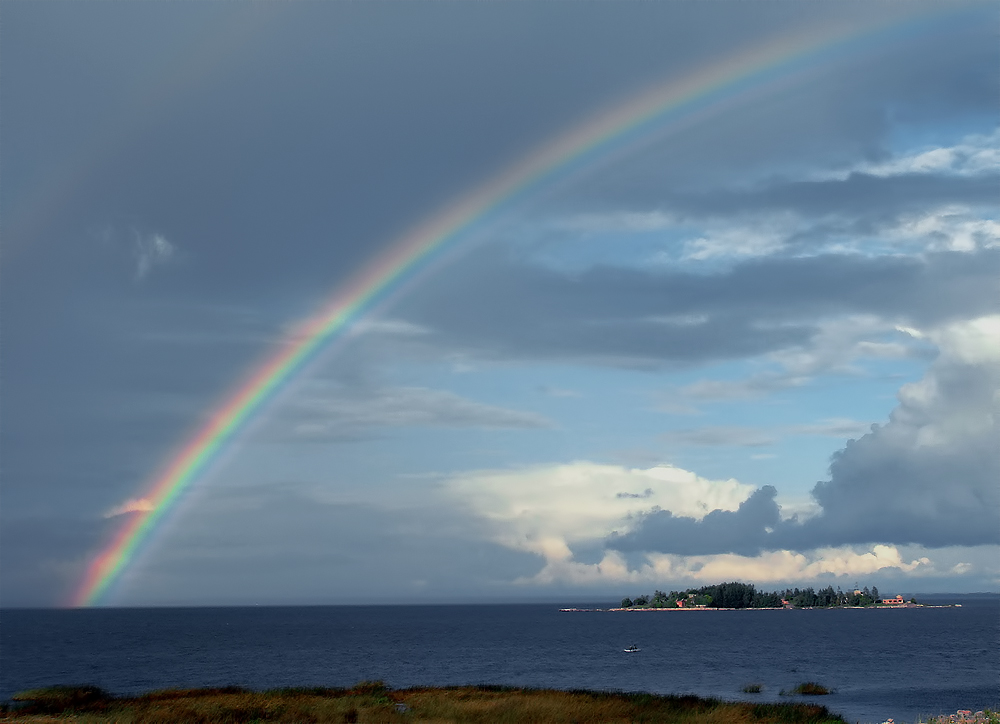 Über den Regenbogen ...
