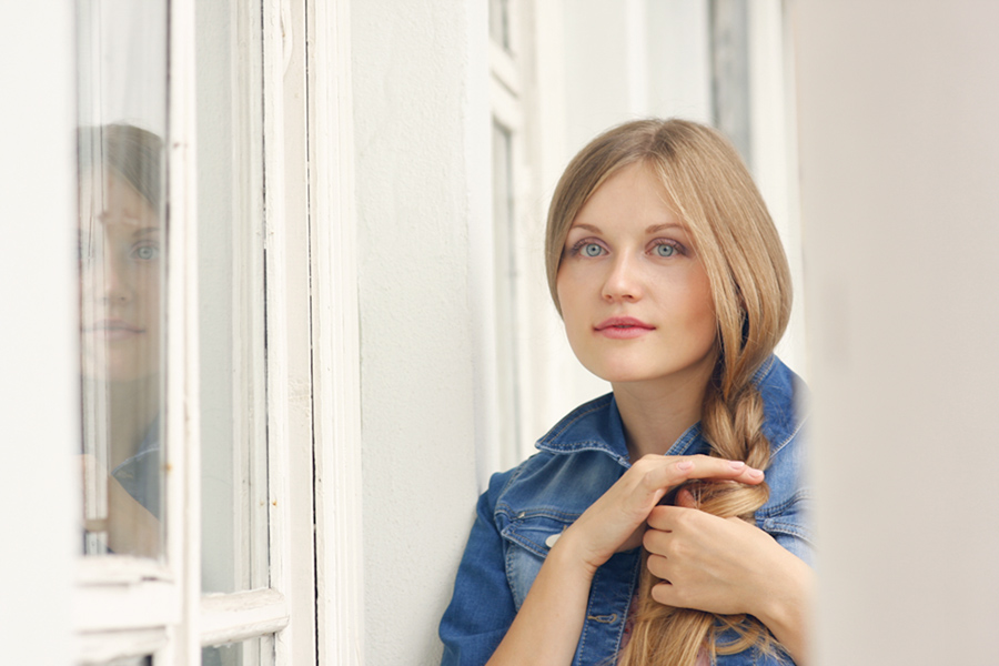 Portrait of a window - Reflection