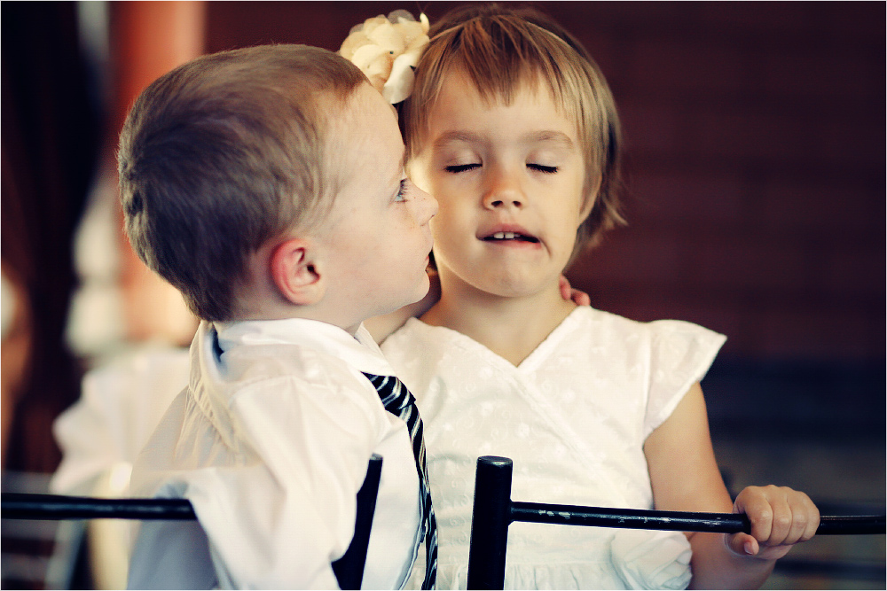 An Ihrem ersten Kuss ...