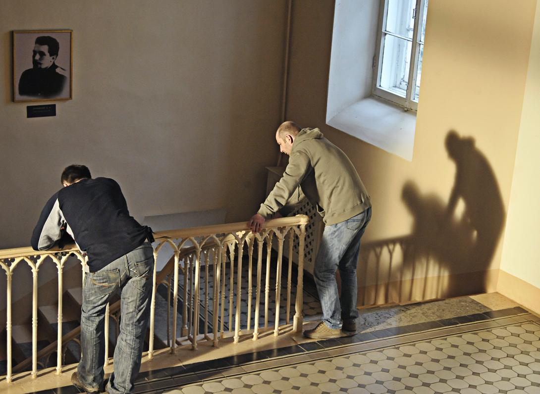 Die Schatten von sich selbst ...