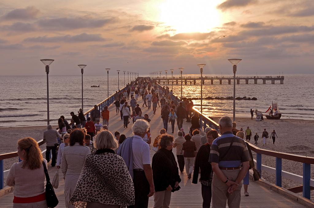 Die Sonne zu sehen ...